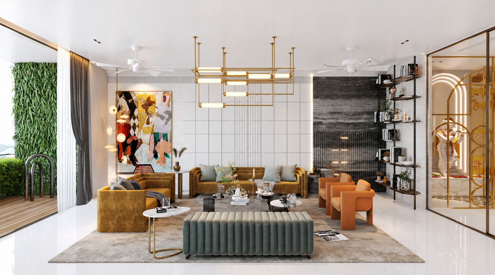 Luxury Living Room Interior